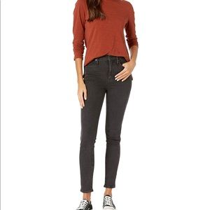 MADEWELL
10 High Rise Skinny Button Front Jeans
